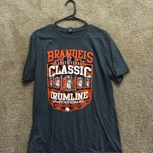 Gray Brandeis Classic Drumline T-Shirt